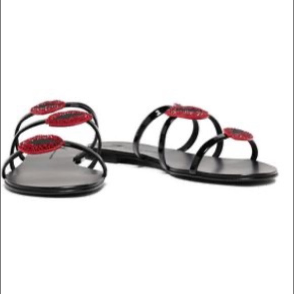 💋giuseppe zanotti NIB triple straps of kisses💋 - Picture 7 of 11